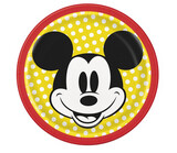 Disney Mickey Mouse Round 7 Dessert Plates  8ct&quot;