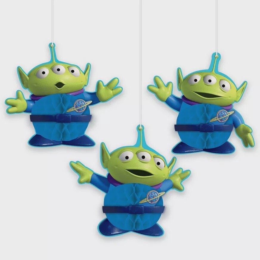 Toy Story honeycomb decorations 3ct