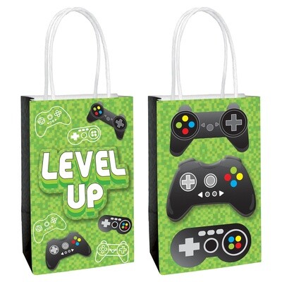 Level up Kraft bags 8ct