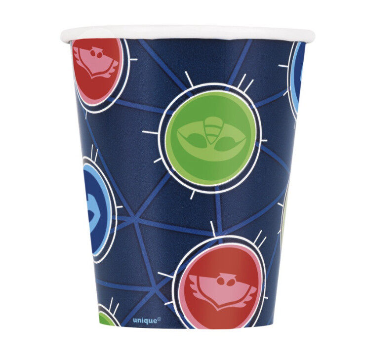 Pj mask 9oz paper cups 8ct