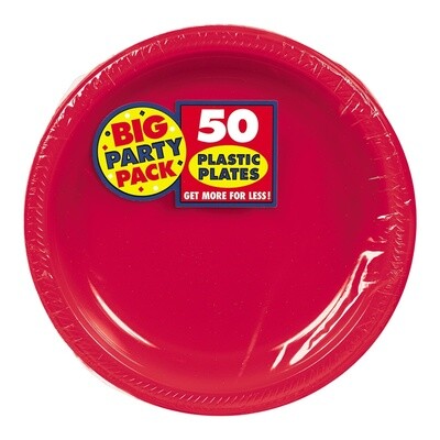 Plastic Dessert Plates, 7in, 50ct