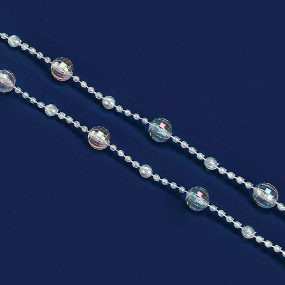 14MM GLOBE BEADS STRAND, 15 YDS/ROLL