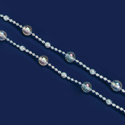 14MM GLOBE BEADS STRAND, 15 YDS/ROLL