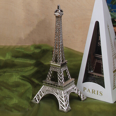 10&quot; METAL EIFFEL TOWER, 1PC/BOX