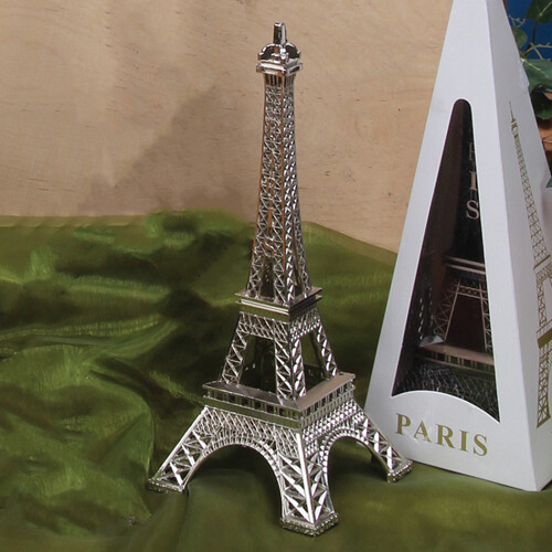 10&quot; METAL EIFFEL TOWER, 1PC/BOX