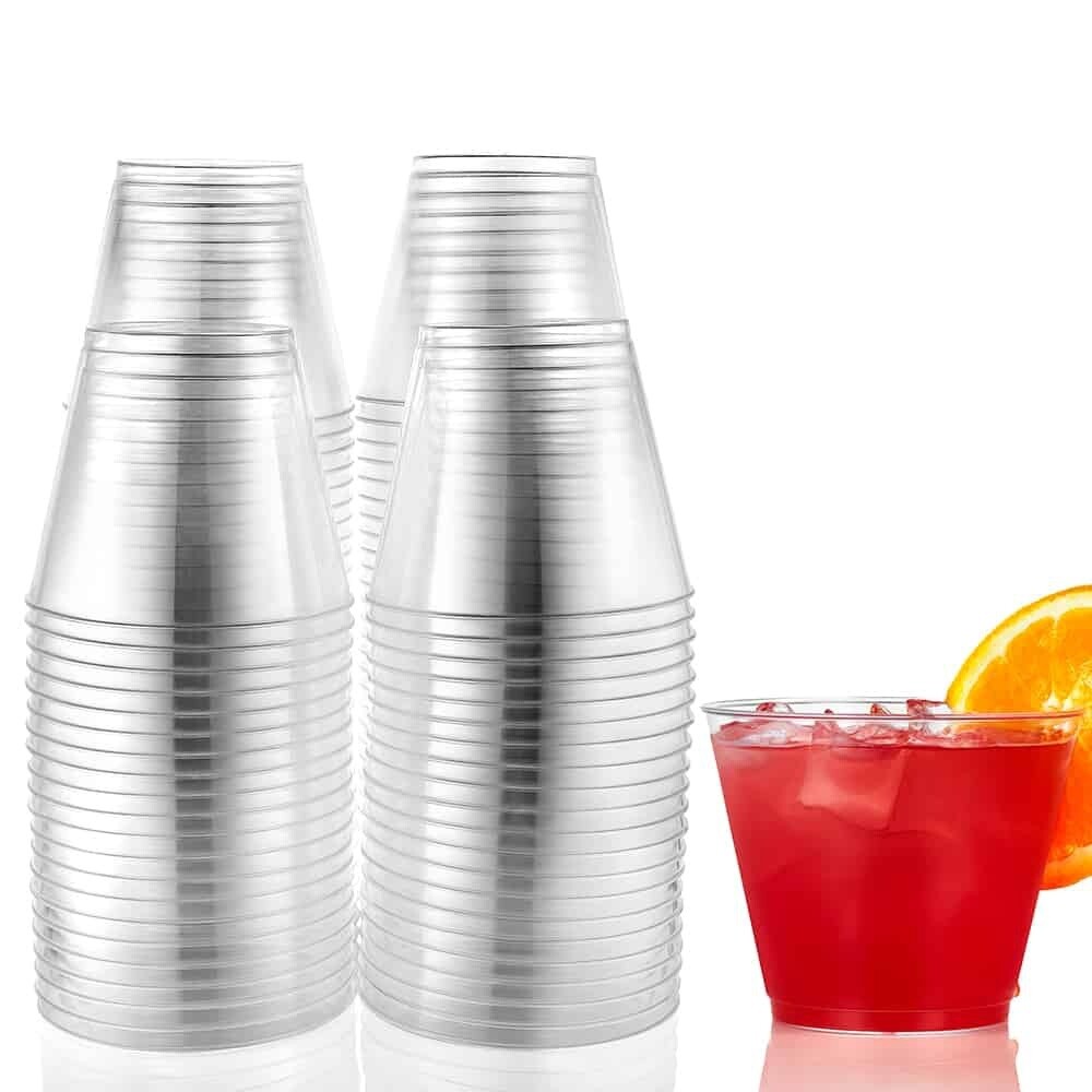 Clear Tumblers 20ct, SIZE &amp; VARIETY: 9oz
