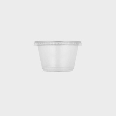 Portion cups with lids