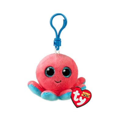 SHELDON - octopus coral clip