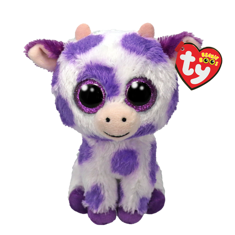 ETHEL - cow purple spots reg