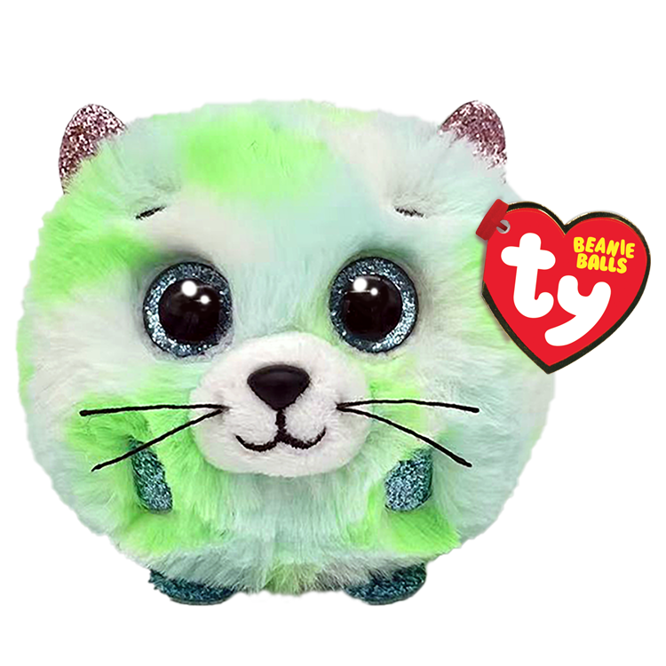 EVIE - cat green ball