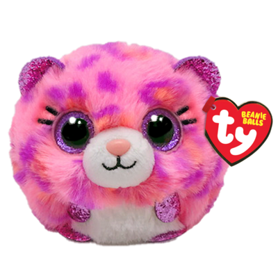 TOPAZ - leopard pink ball