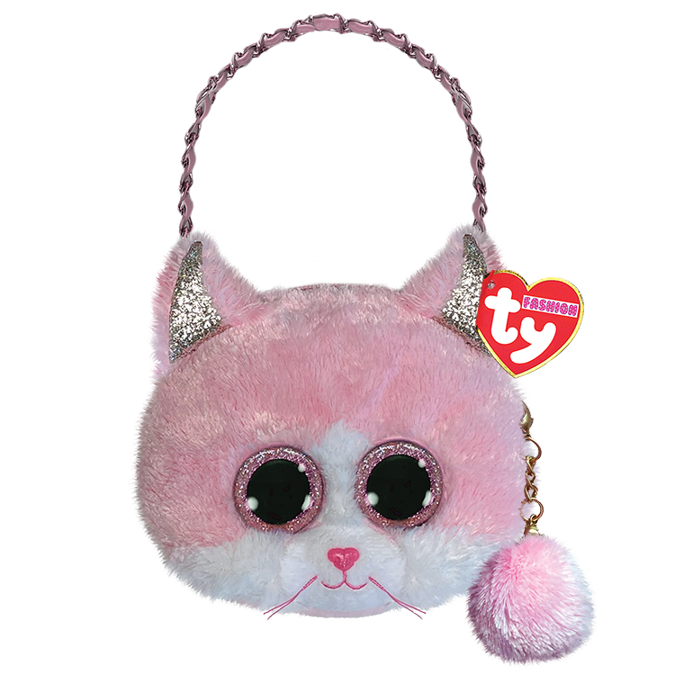 FIONA - cat pink mini purse