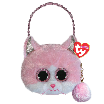 FIONA - cat pink mini purse