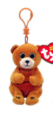 DUNCAN - bear brown belly clip