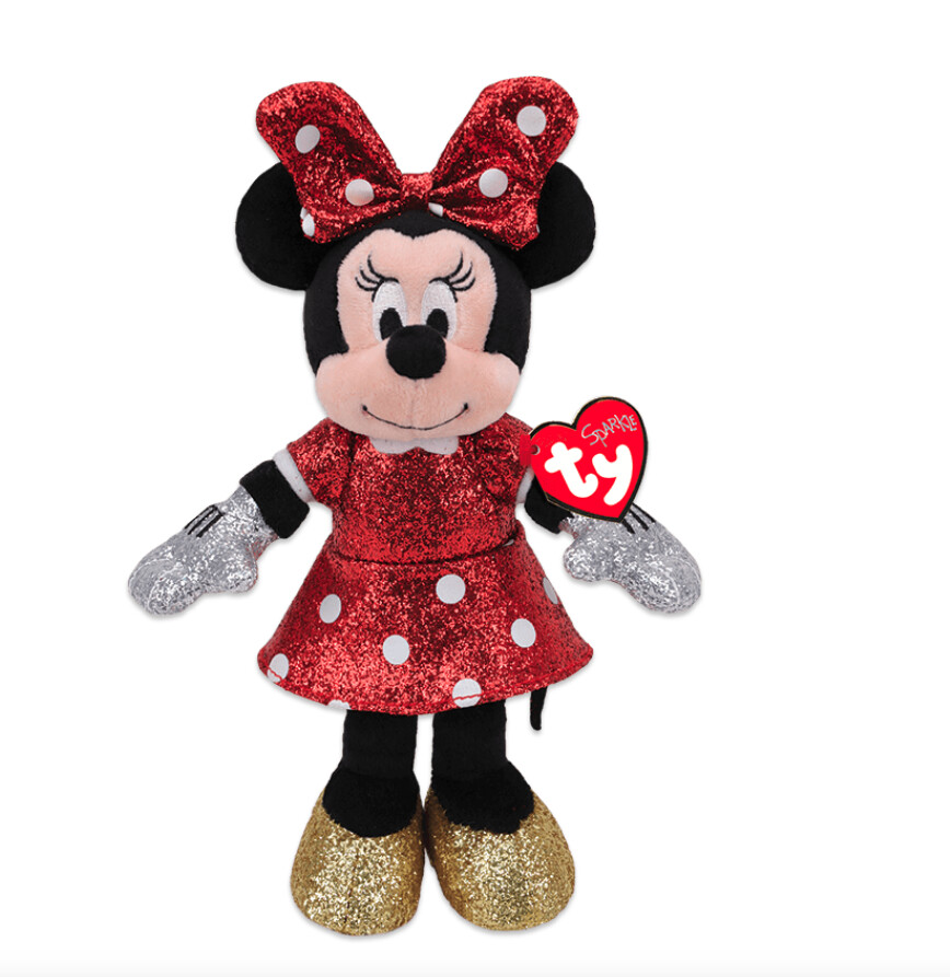 Minnie Mouse RED SPARKLE, SIZE &amp; VARIETY: S
