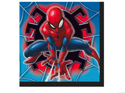Spider-Man Beverage Napkins 16ct