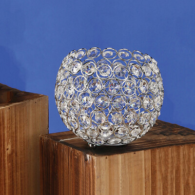 CRYSTAL BALL CENTERPIECE, M, 6&quot;D, 1 PC/B. BAG,