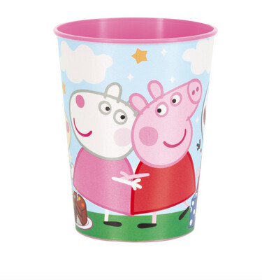 Peppa Pig 16oz Plastic Stadium Cup