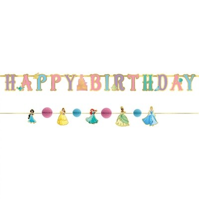 Disney Princess Banner Kit 2pc 6ft