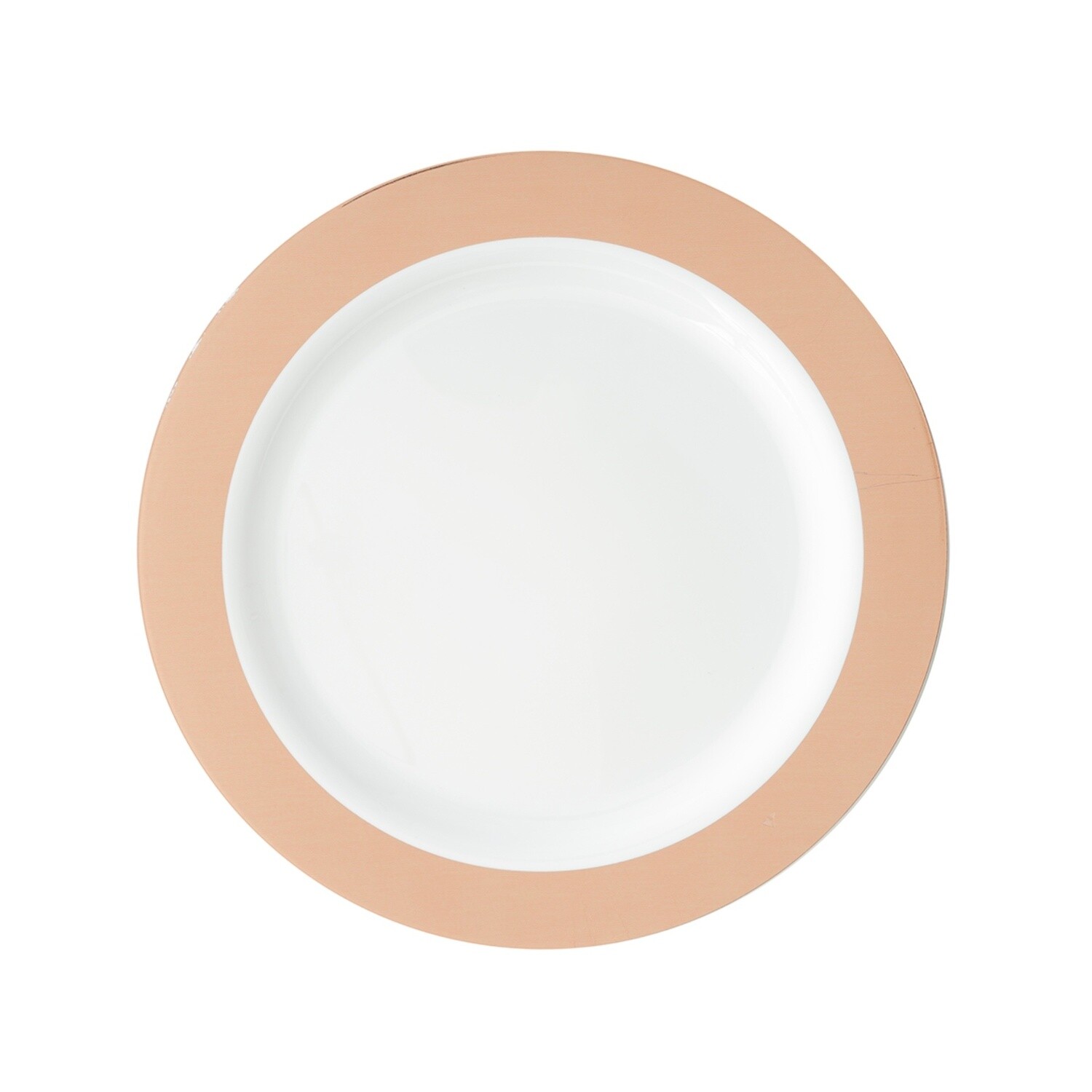 Deluxe Plate With Hot Stamping  - Rose Gold