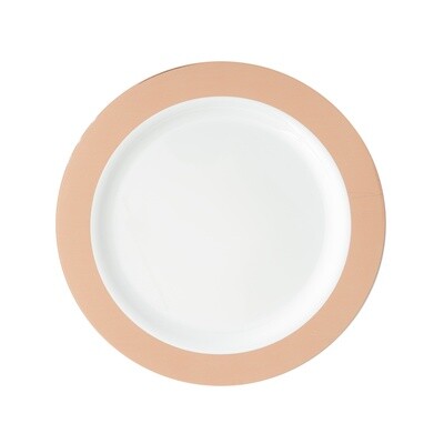 Deluxe Plate With Hot Stamping  - Rose Gold