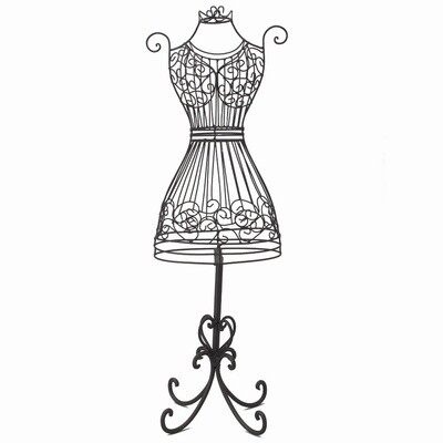 Wrought Iron Dress 30&quot;- Black