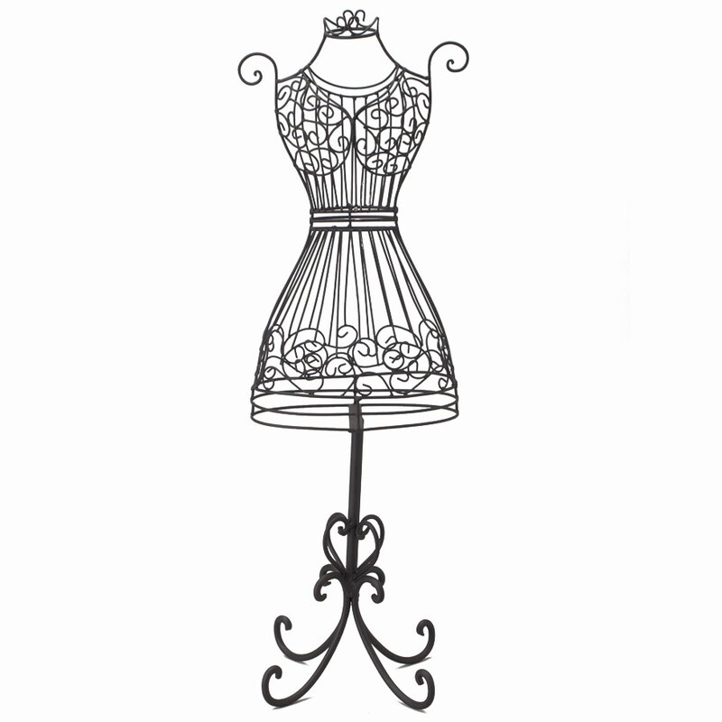 Wrought Iron Dress 30&quot;- Black
