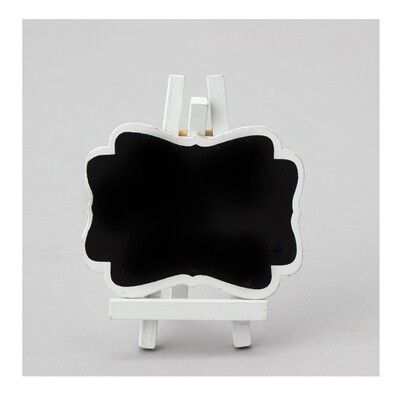 Miniture Chalkboard Easel 6pc/bag