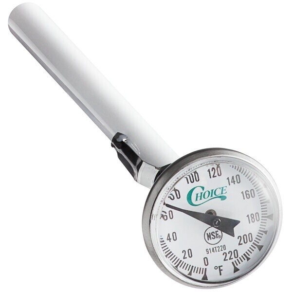 5&quot; Pocket Probe Dial Thermometer 0 - 220 Degrees Fahrenheit