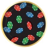 Roll the Dice Casino Dessert Plates 8ct