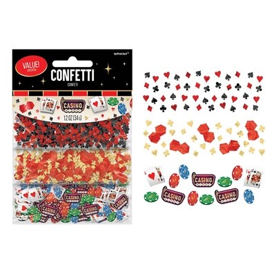 Roll the Dice Casino Confetti 1.2OZ