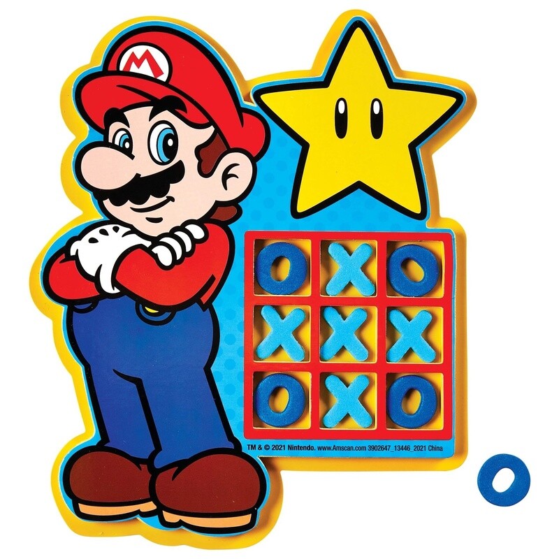 Super Mario Foam Tic-Tac-Toe Game