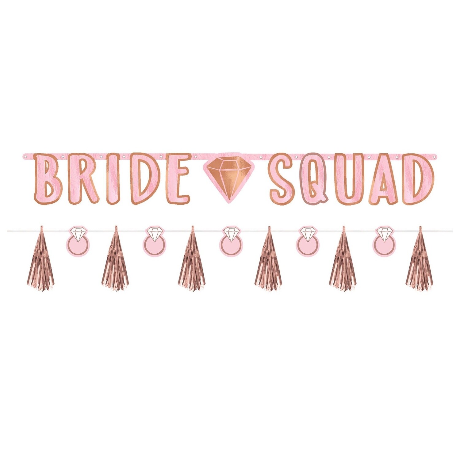Blush Wedding Banner Kit 2pc