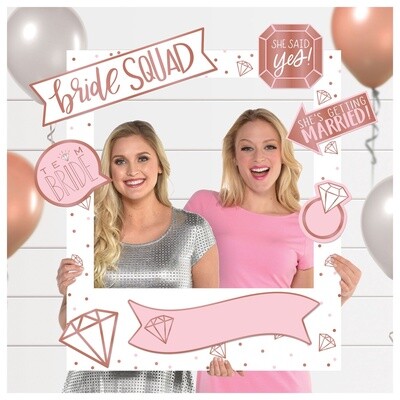 Blush Wedding Customizable Giant Photo Frame 15pcs