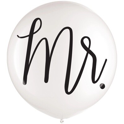 Mr. Latex Balloon, 24&quot; 1ct
