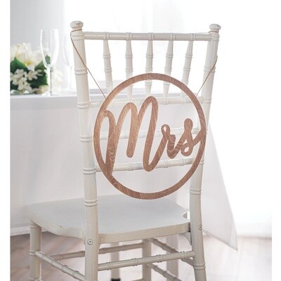 Mrs. Chair Sign