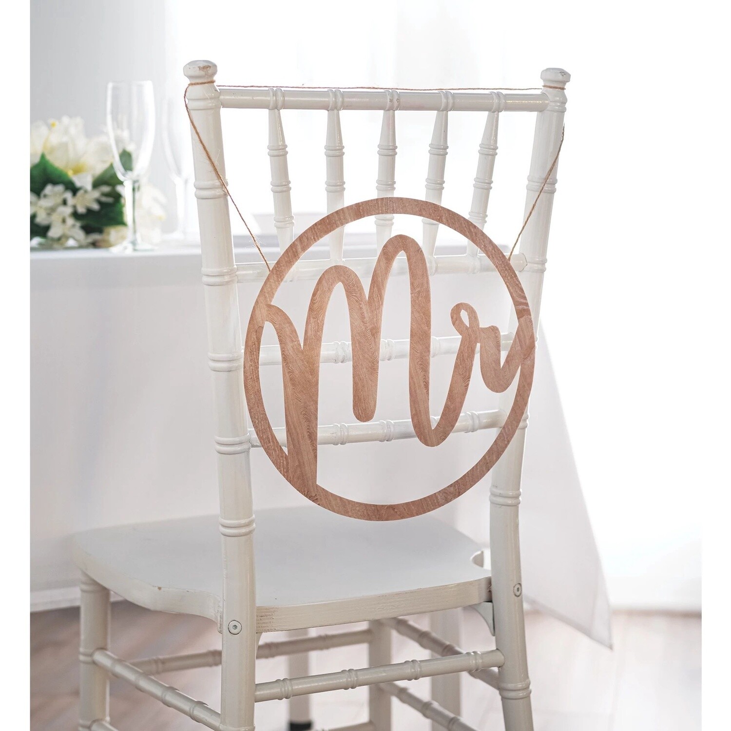 Mr. Chair Sign