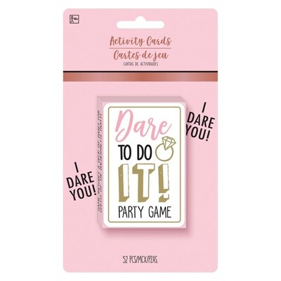 Team Bride Dare to Do It Bachelorette Party Game