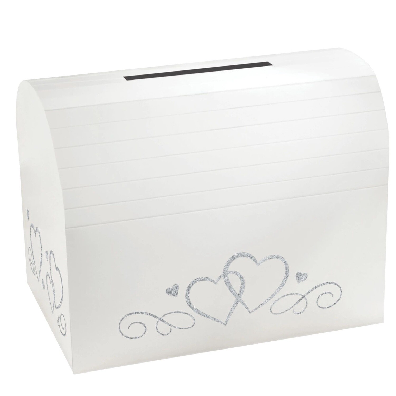 White Wedding Card Holder Box