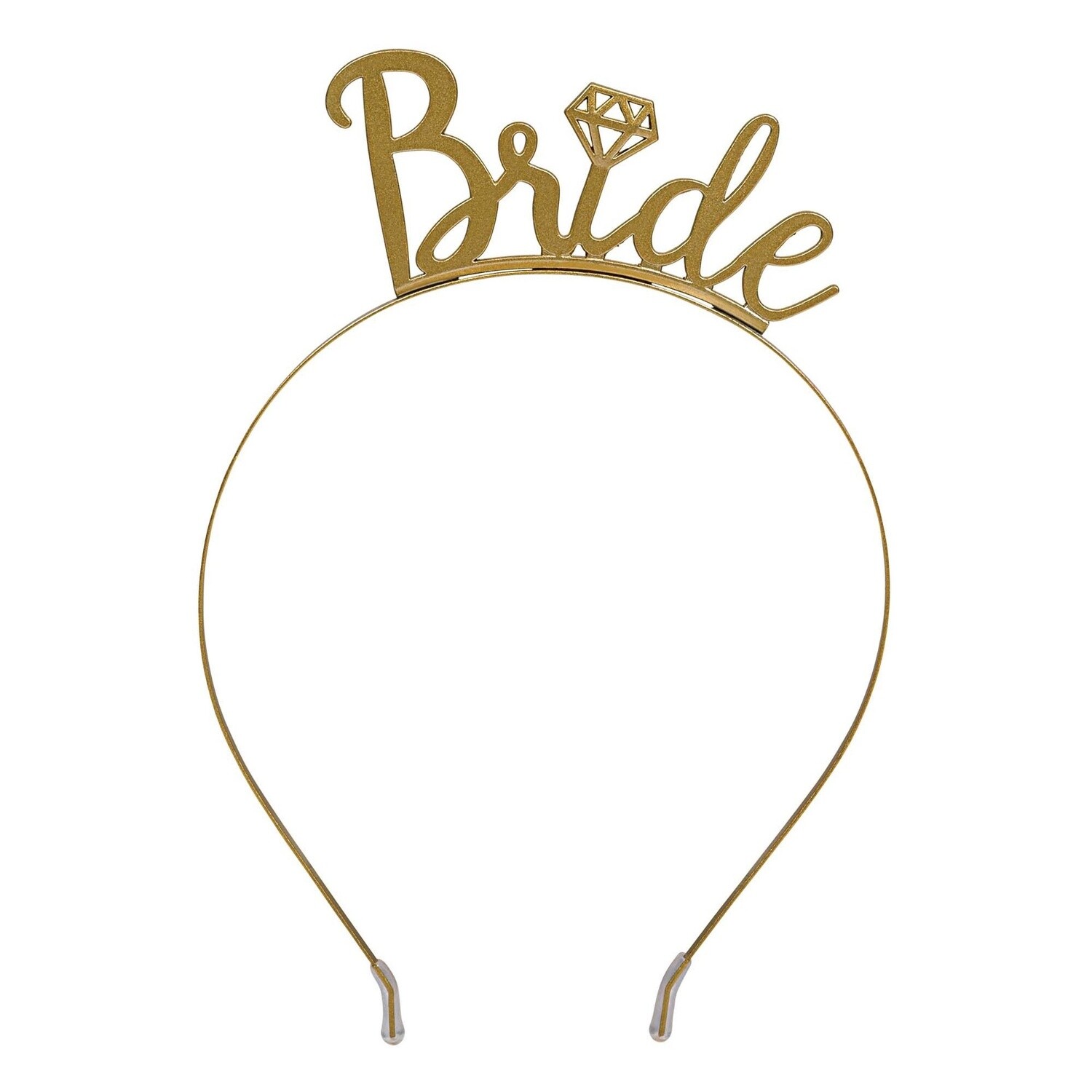 Metallic Gold Bride Headband