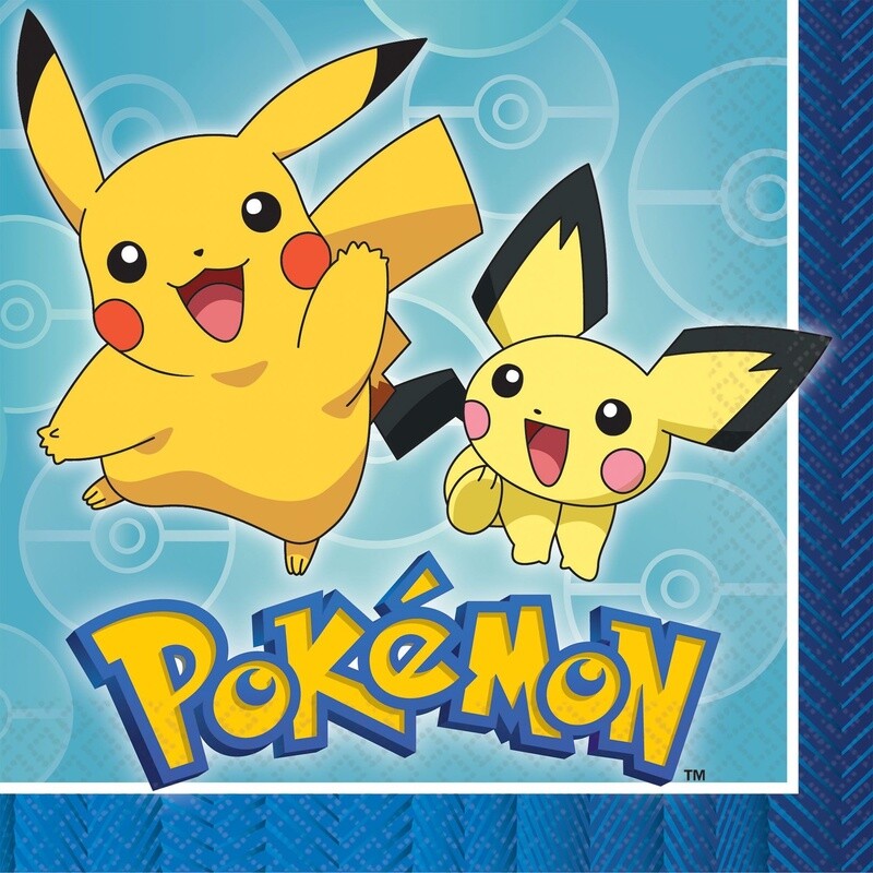 Pokemon™ Luncheon Napkins 16CT