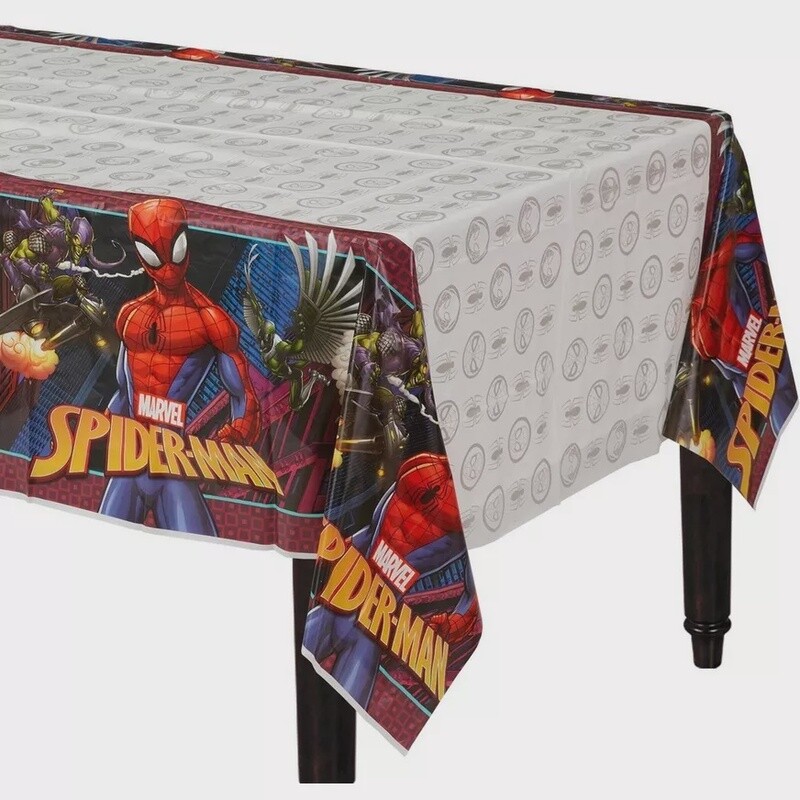 Spider-Man™ Webbed Wonder Plastic Table Cover 54&quot; x 96&quot;