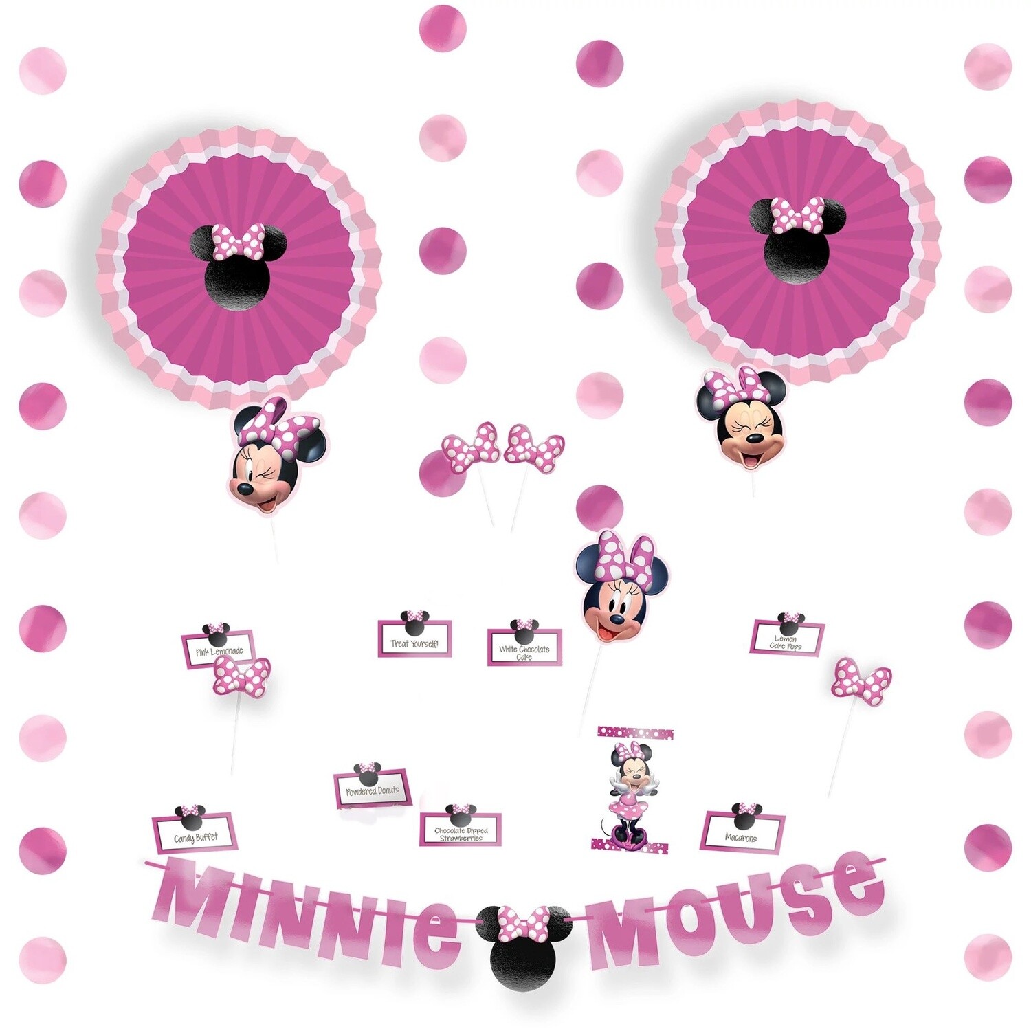 Minnie Mouse Forever Buffet Decorating Kit 23pc