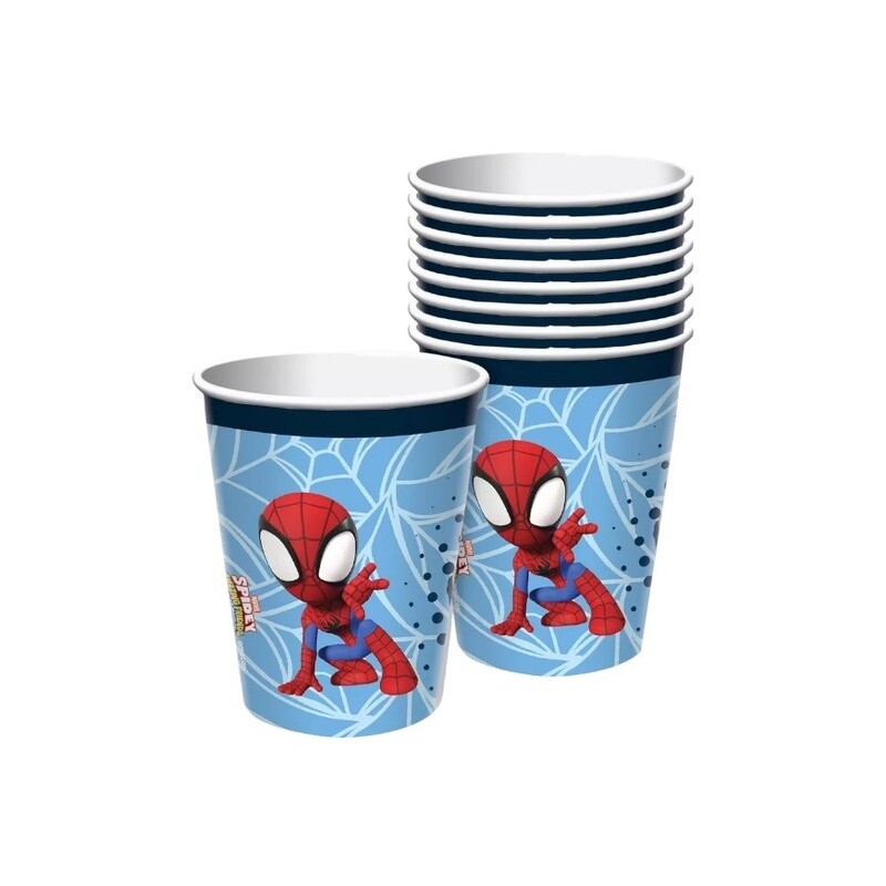 Spidey &amp; His Amazing Friends Paper Cups, 9oz, 8ct