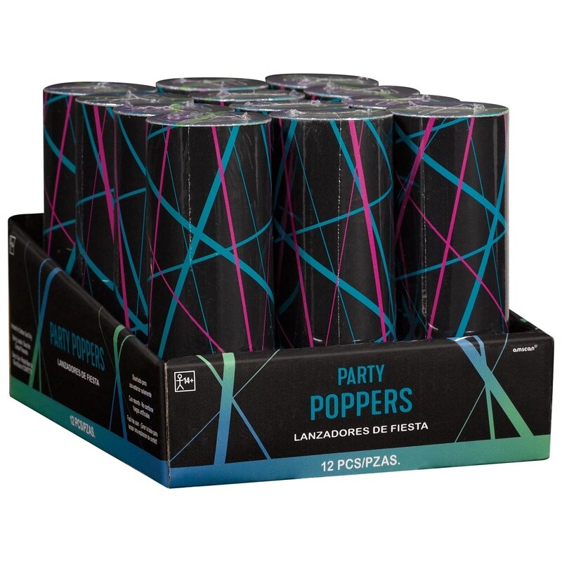 Finally 21 Confetti Party Poppers, 12ct