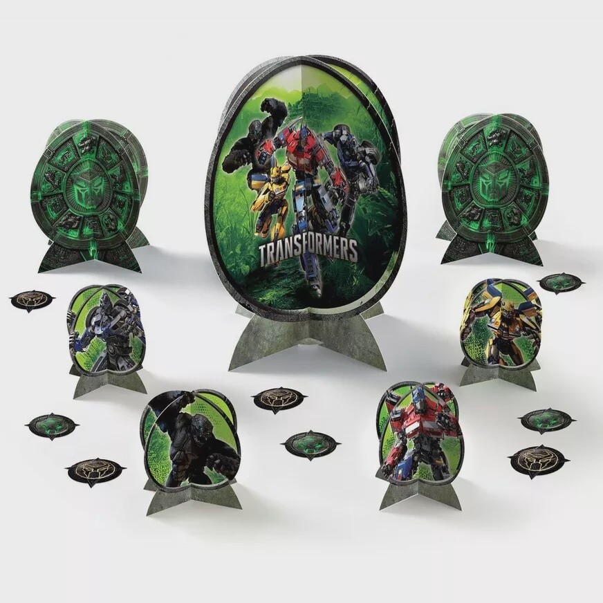 Transformers table decorating kit