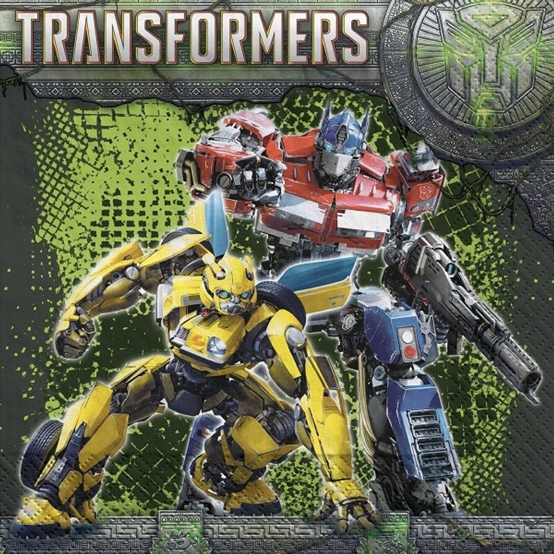 Transformers lunch napkins 16ct