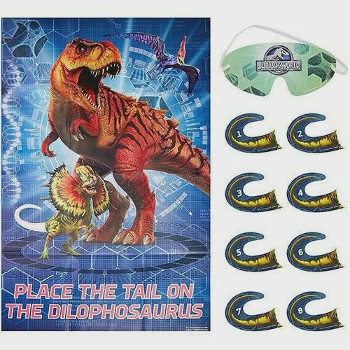 Jurassic world party game