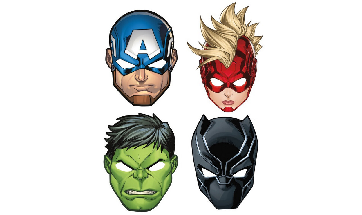 Marvel Powers Unite Masks 8ct