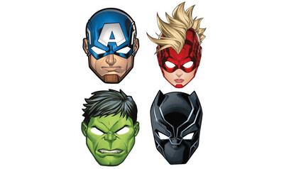 Marvel Powers Unite Masks 8ct